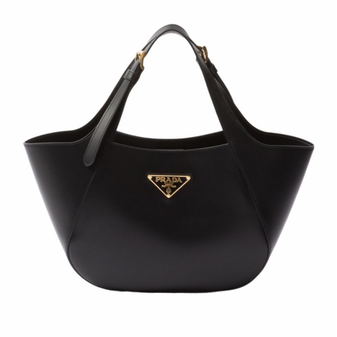 Prada 女士 徽標中號手提包均碼碼28cm*7.5cm*20.5cm