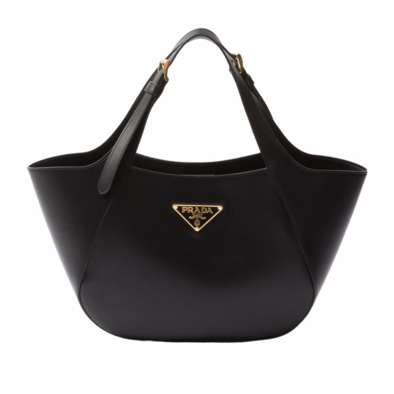 Prada 女士 徽標中號手提包均碼碼28cm*7.5cm*20.5cm-0
