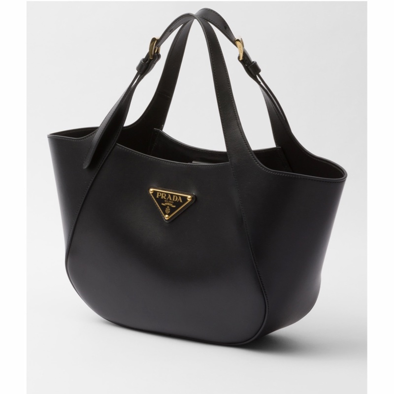 Prada 女士 徽標中號手提包均碼碼28cm*7.5cm*20.5cm-2