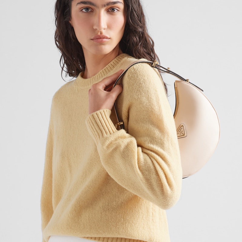 Prada 女士 Arqué徽標單肩包均碼碼22.5cm*6cm*18.5cm-5