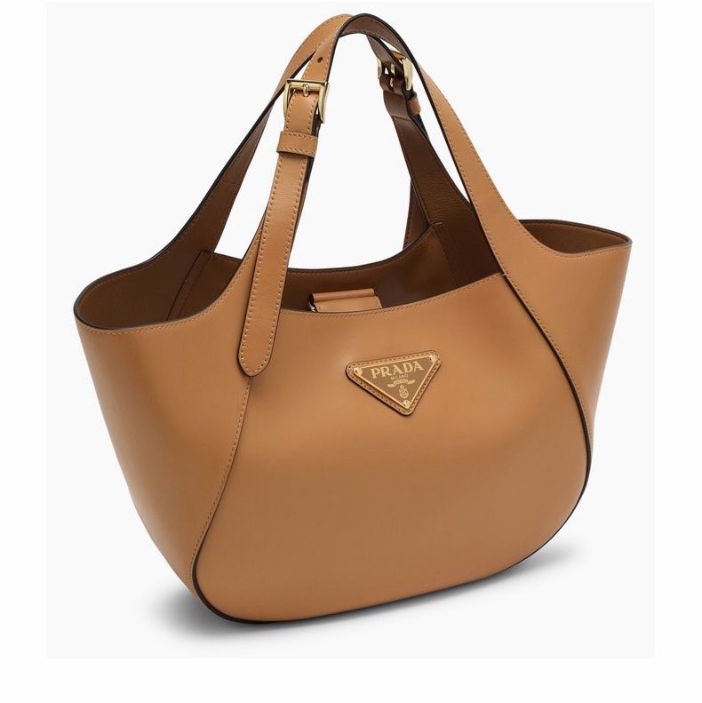 Prada 女士 中號徽標手提包均碼碼中號、28cm*7.5cm*20.5cm-1