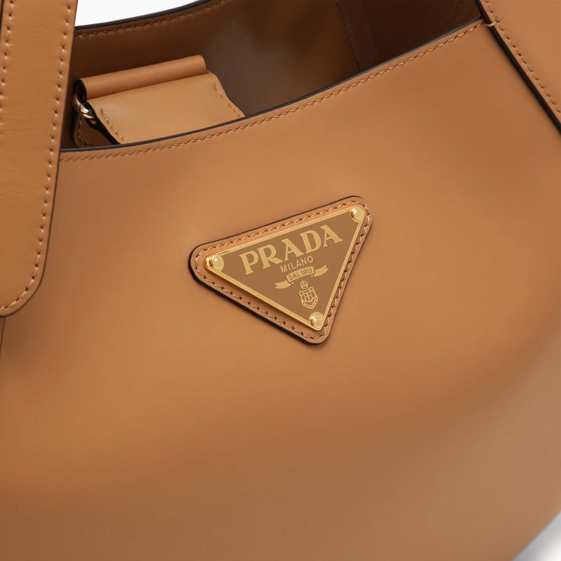 Prada 女士 中號徽標手提包均碼碼中號、28cm*7.5cm*20.5cm-3