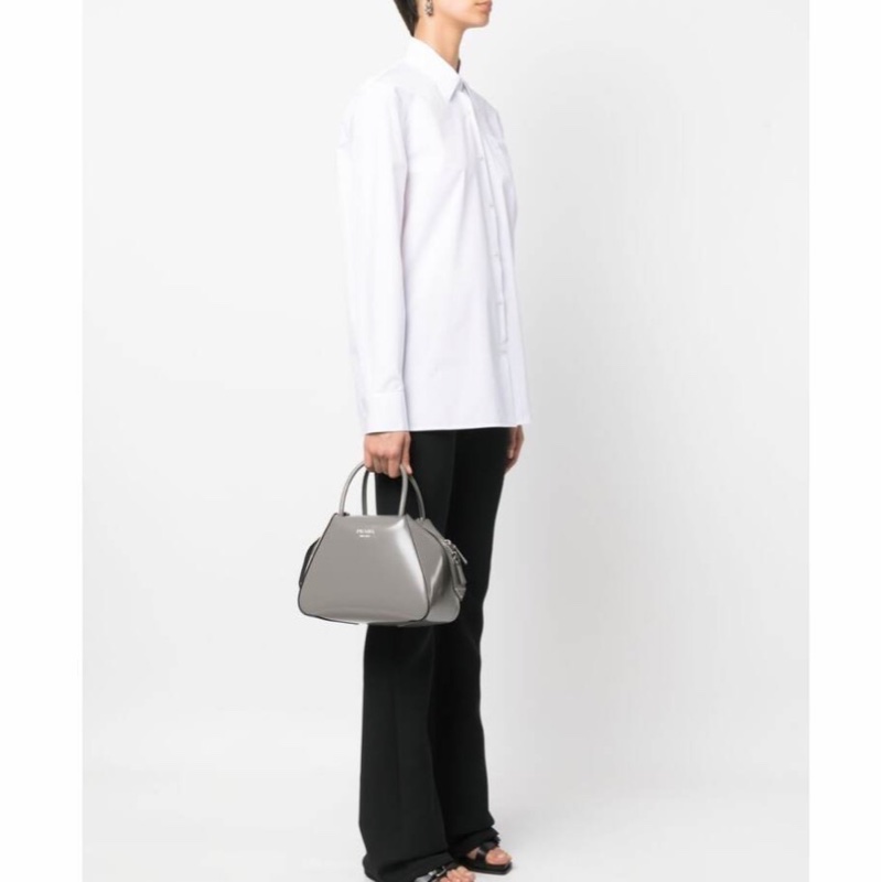 Prada 女士 徽標單肩包均碼碼25cm*13cm*18.5cm-4