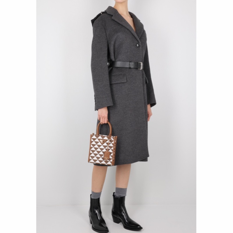 Prada 女士 Symbole 徽標單肩包均碼碼MINI、19cm*6cm*17cm-5