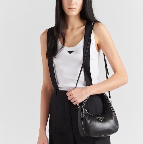 Prada 女士 logo迷你單肩包均碼碼常規、21cm*6.5cm*12.5cm-6