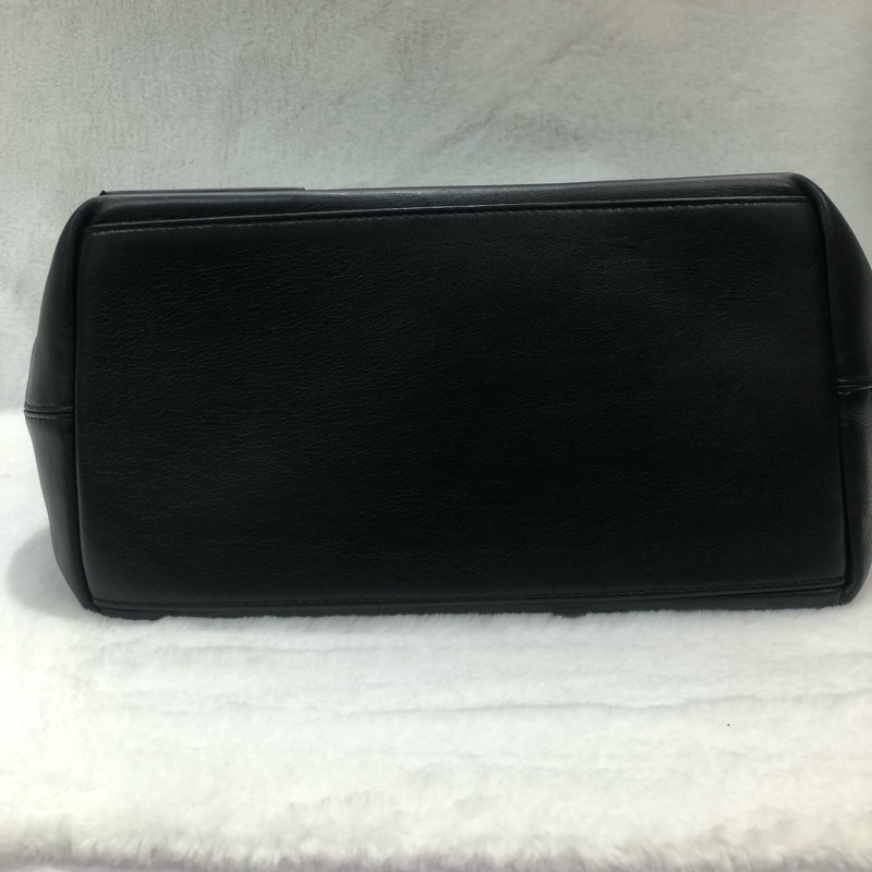 Balenciaga 黑色皮革拼布 Tote XC179-5