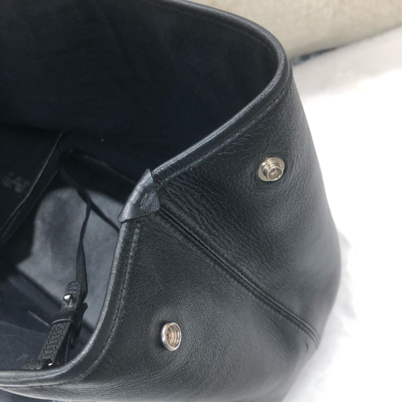 Balenciaga 黑色皮革拼布 Tote XC179-14