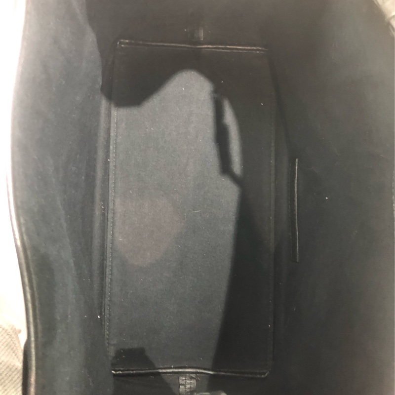 Balenciaga 黑色皮革拼布 Tote XC179-17