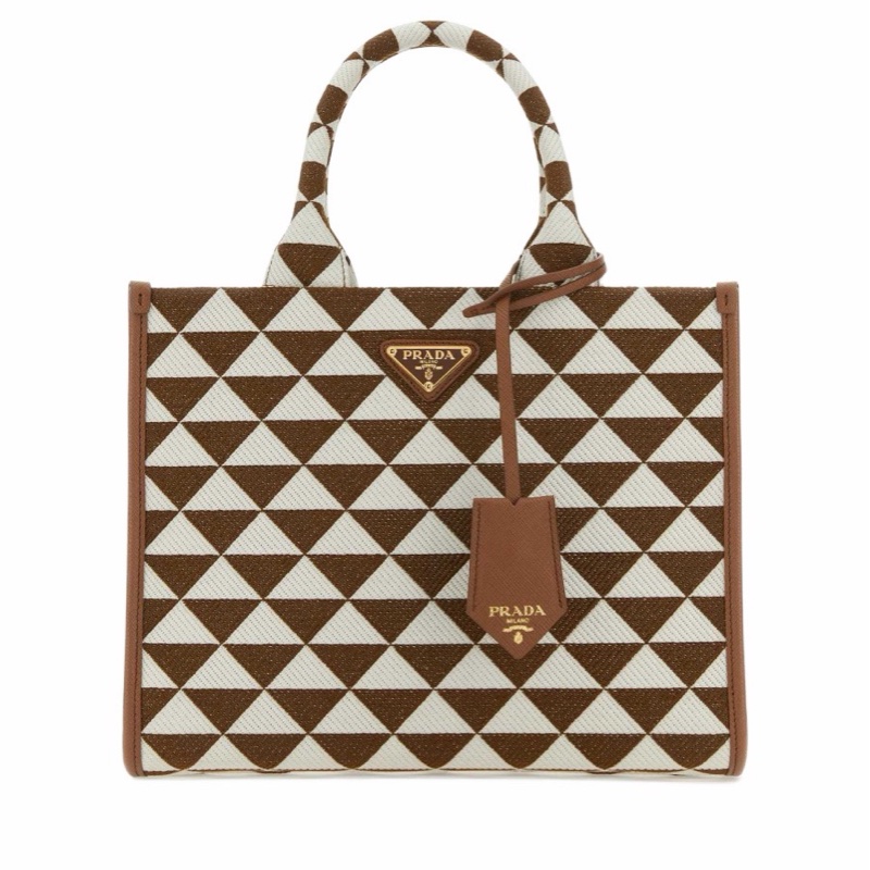 Prada 女士 徽標手提包均碼碼28cm*10cm*22cm-4
