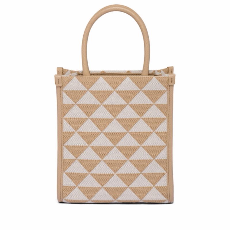 Prada 女士 迷你Symbole提花單肩包均碼碼MINI、17cm*6cm*19cm-1