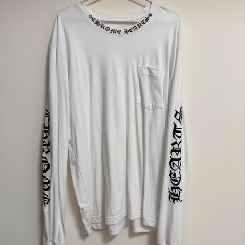 Chrome Hearts Collar Script 梵文 長袖