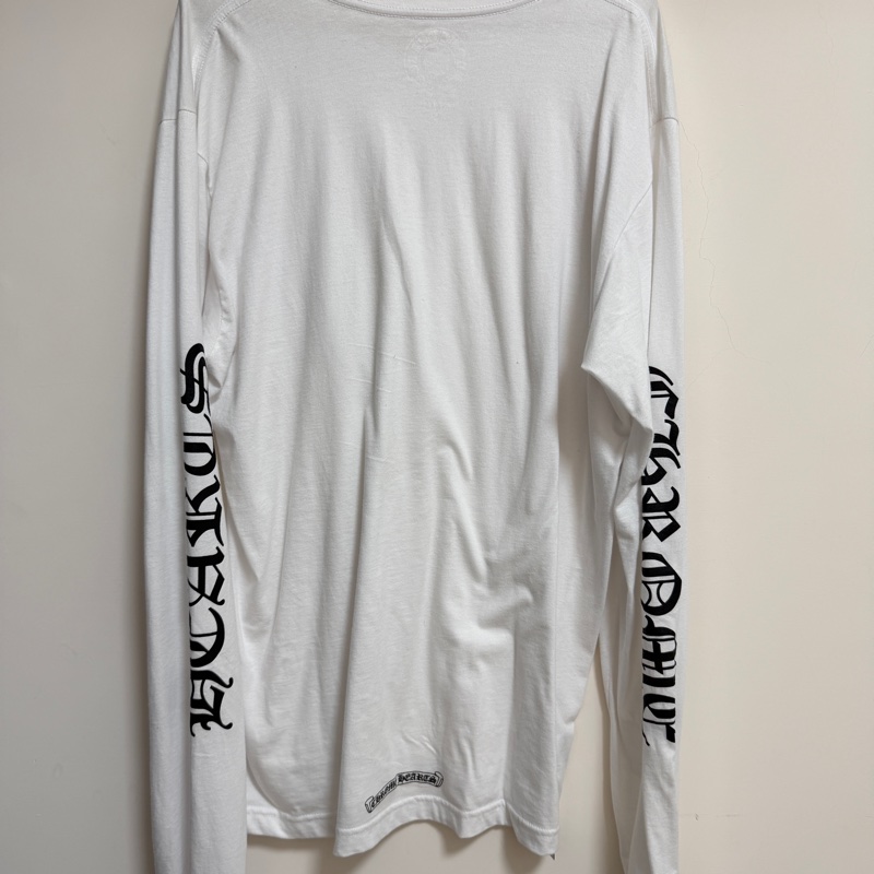 Chrome Hearts Collar Script 梵文 長袖-1