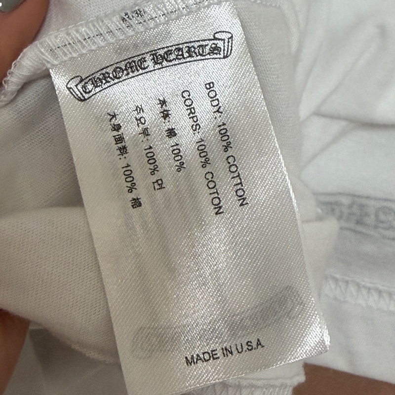 Chrome Hearts Collar Script 梵文 長袖-8