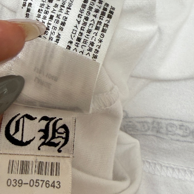 Chrome Hearts Collar Script 梵文 長袖-9