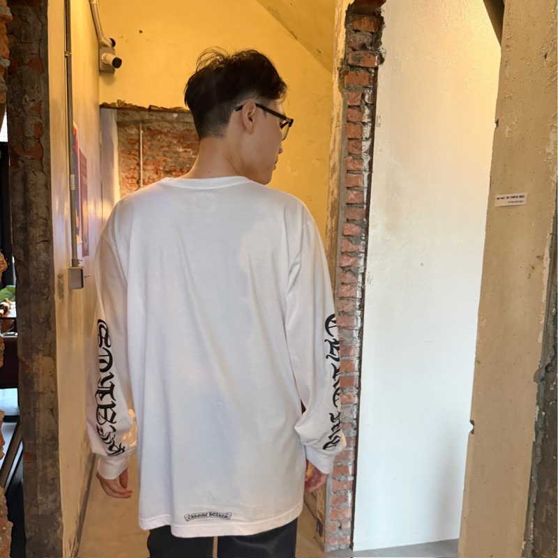 Chrome Hearts Collar Script 梵文 長袖-14
