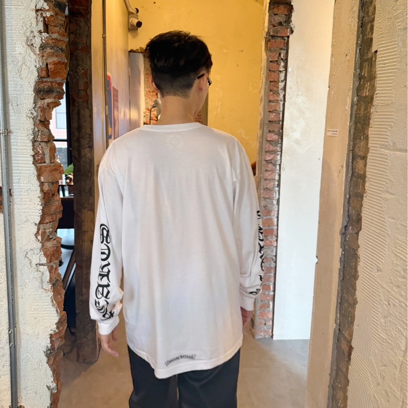 Chrome Hearts Collar Script 梵文 長袖-15