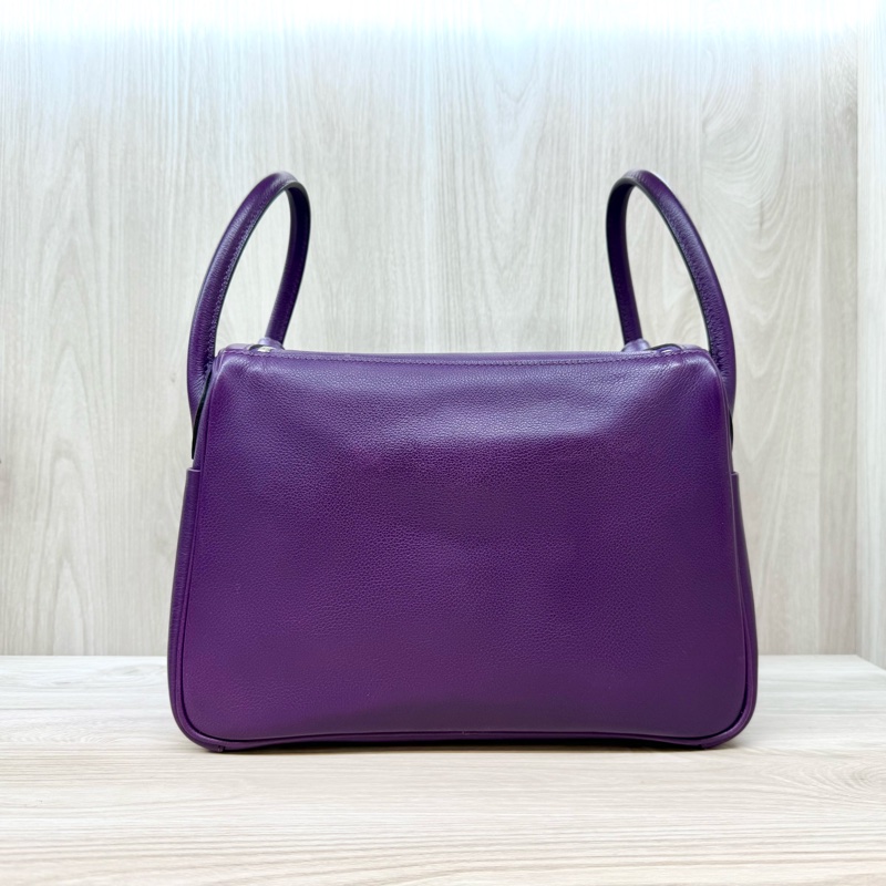 Hermes海葵紫EVERCOLOR 皮Lindy30-2