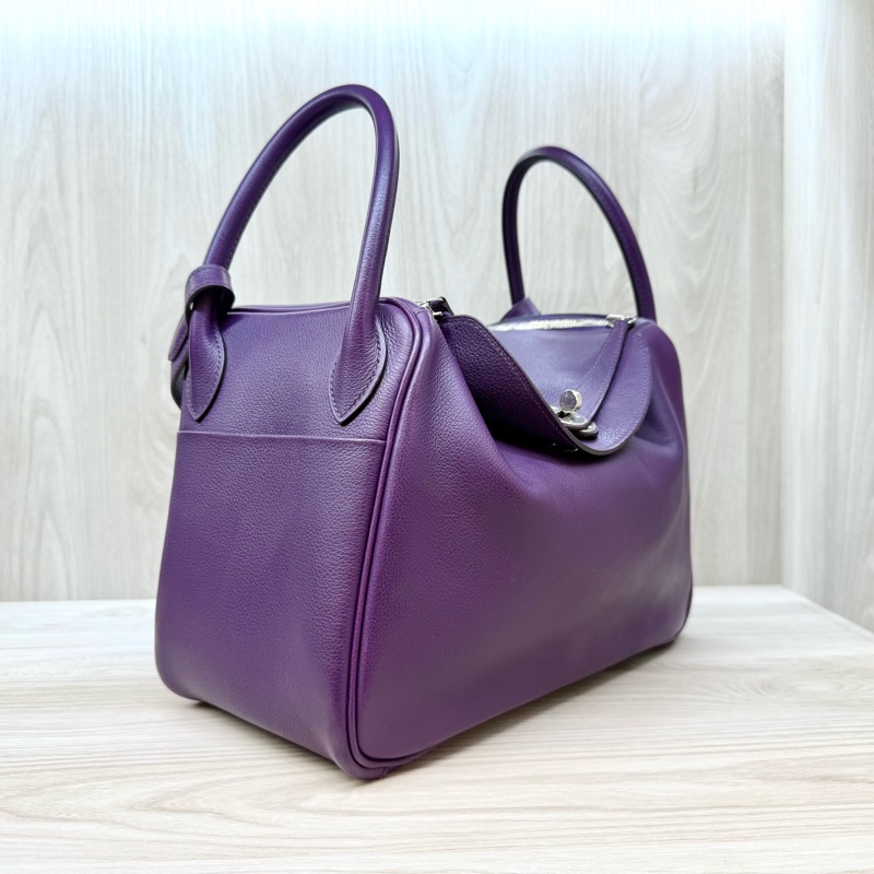 Hermes海葵紫EVERCOLOR 皮Lindy30-4