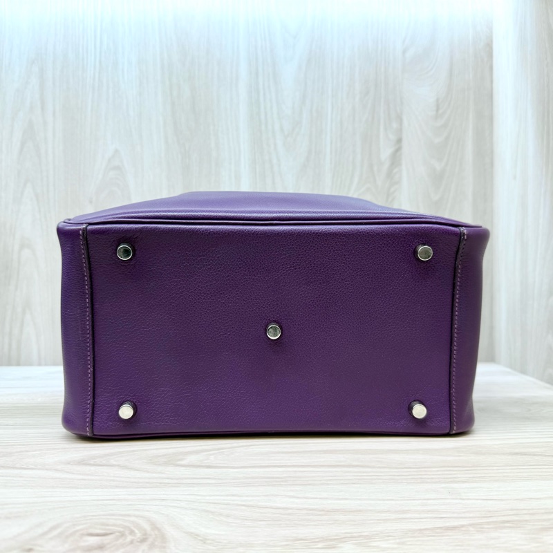 Hermes海葵紫EVERCOLOR 皮Lindy30-6