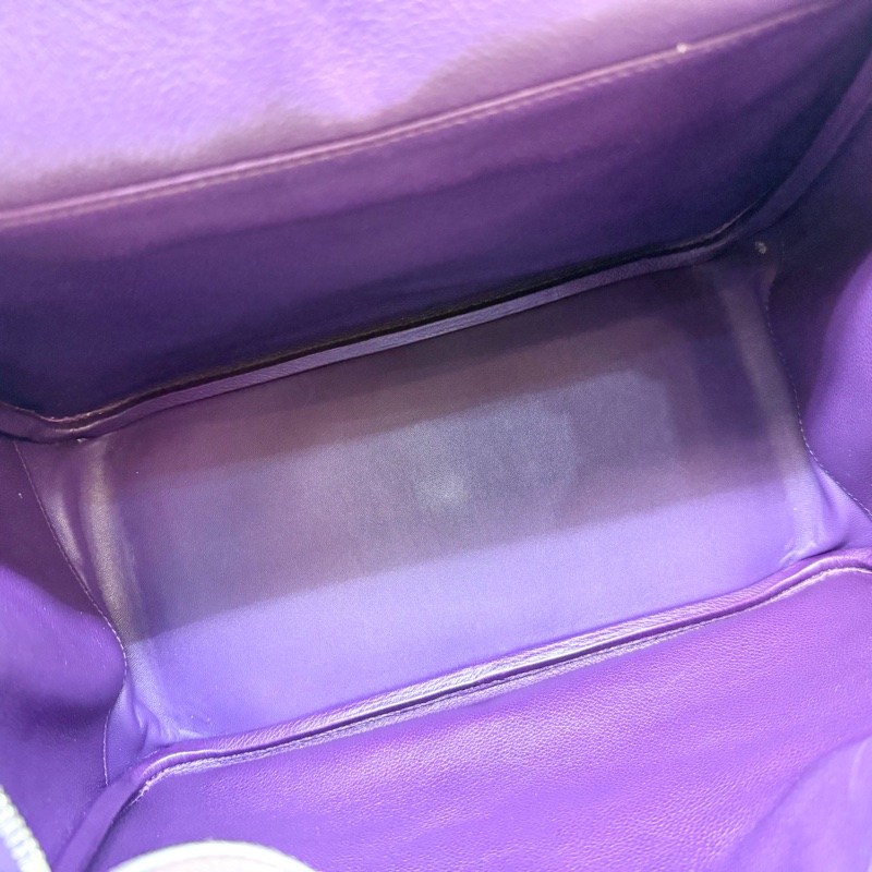 Hermes海葵紫EVERCOLOR 皮Lindy30-7