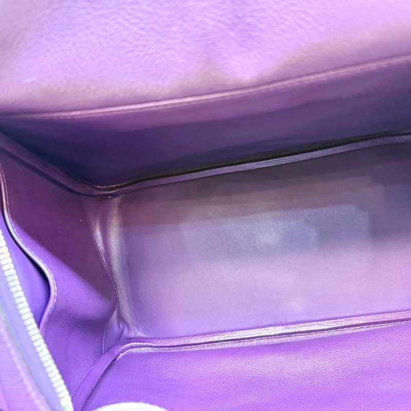 Hermes海葵紫EVERCOLOR 皮Lindy30-9