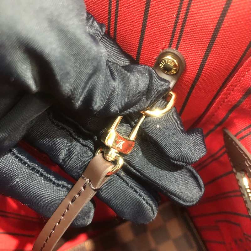 LV Never Full 棋盤格 PM XC295-8