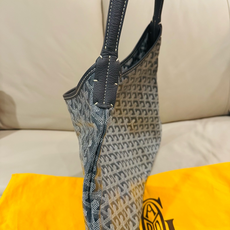 Goyard hobo bag 肩背包/灰色款/99閒置新美品-2