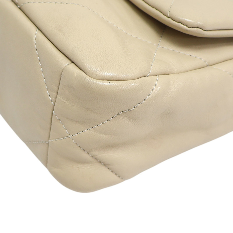 膚色 羊皮 19 口蓋 鍊帶 肩背包 AS1160【CHANEL 香奈兒】 AS1160-11