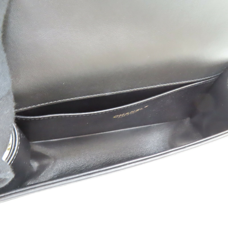 黑色 牛皮 菱格紋 荔枝紋 Boy 25 鍊帶 肩背包 金扣【CHANEL 香奈兒】 A67086-4