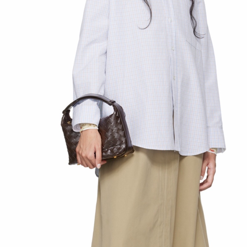 Bottega Veneta 女士 Mini Wallace編織手提包均碼碼MINI、23cm*9.5cm*13cm-3