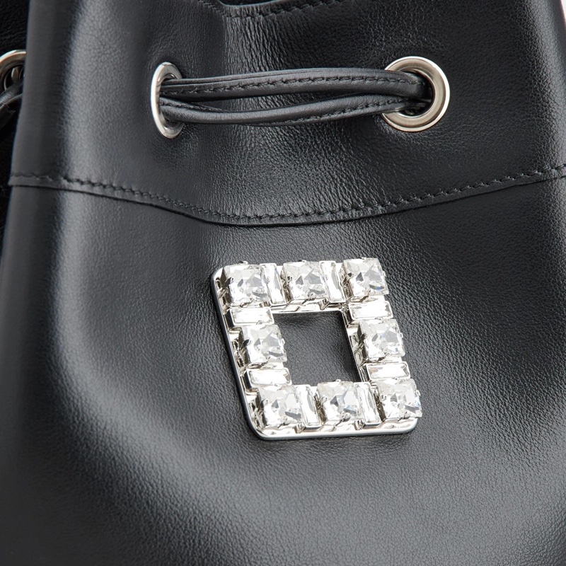 Roger Vivier 女士 Très Vivier抽繩水桶單肩包均碼碼17cm*10.5cm*17c-5