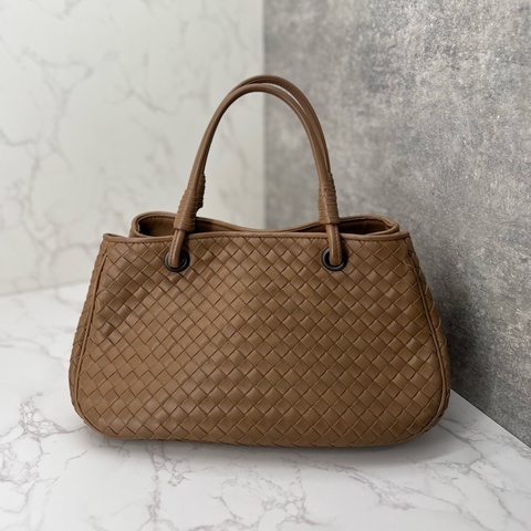 💗香緹國際精品💗 836 BV 🤎 手提編織包 奶茶色 🤎