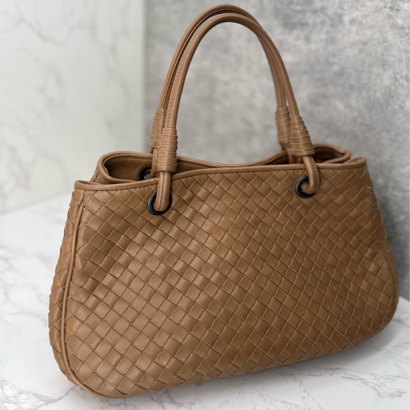 💗香緹國際精品💗 836 BV 🤎 手提編織包 奶茶色 🤎-2