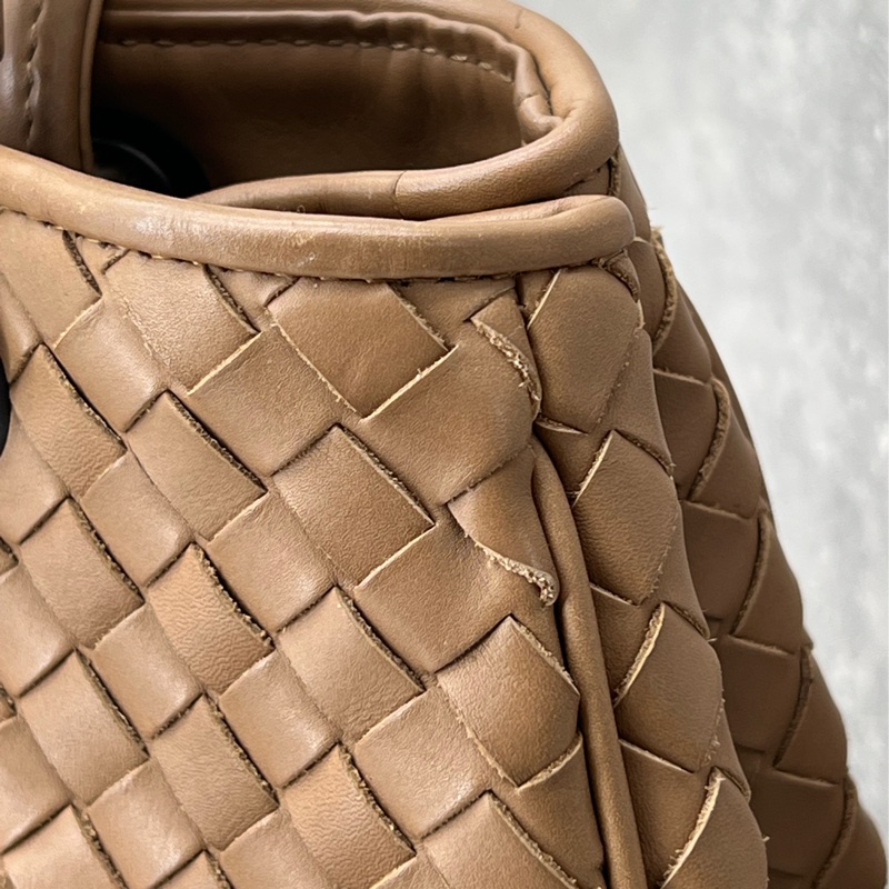 💗香緹國際精品💗 836 BV 🤎 手提編織包 奶茶色 🤎-5