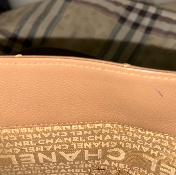 CHANEL Chocolate Bar Caviar Tote 香奈兒 巧克力方格 魚子醬 托特包-9