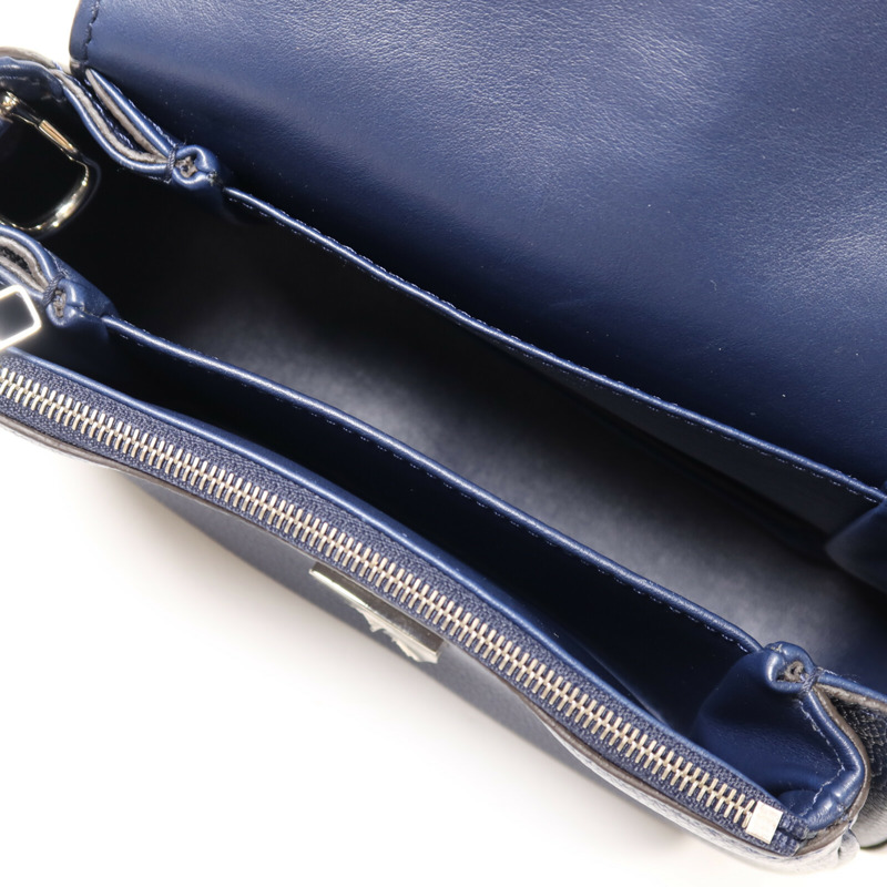 LOUIS VUITTON 牛皮皮革Vivienne NM銀扣手挽肩背兩用袋-4