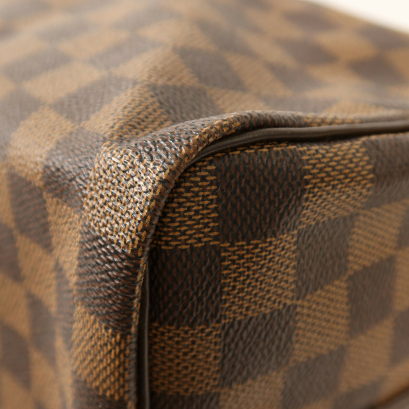 LOUIS VUITTON Damier Speedy Bandouliere 35金扣手挽肩背兩用袋-12
