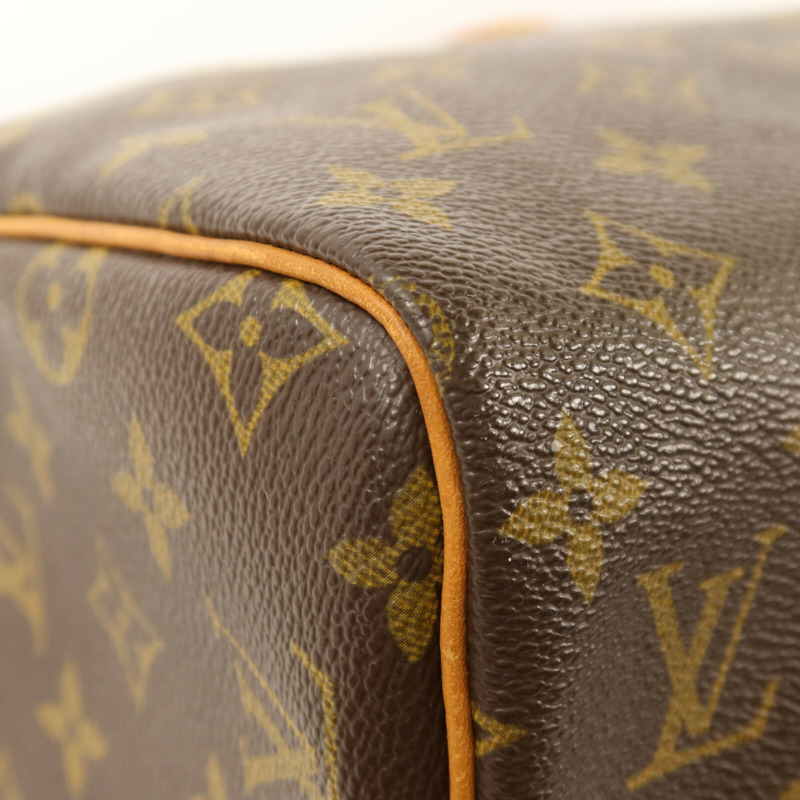 LOUIS VUITTON Monogram Speedy 30金扣手挽袋-9