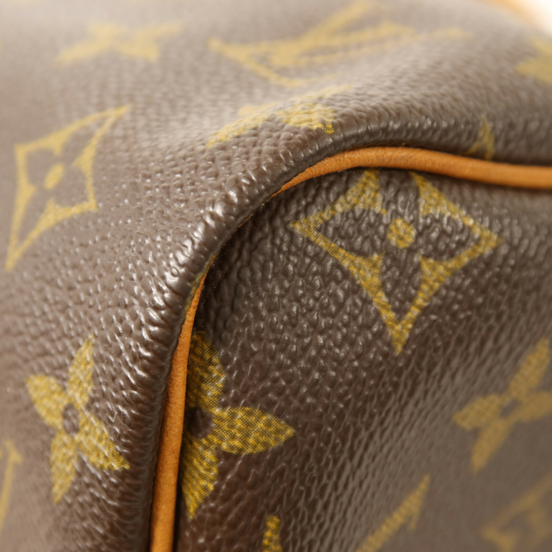 LOUIS VUITTON Monogram Speedy 30金扣手挽袋-10