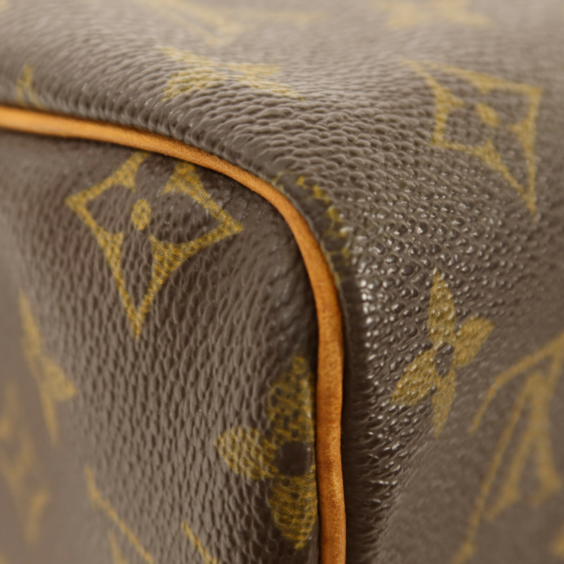 LOUIS VUITTON Monogram Speedy 30金扣手挽袋-11