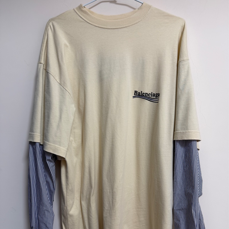 Balenciaga 假兩件長袖上衣-2