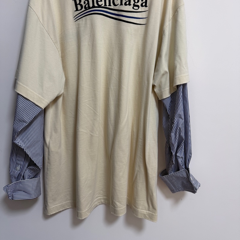 Balenciaga 假兩件長袖上衣-9