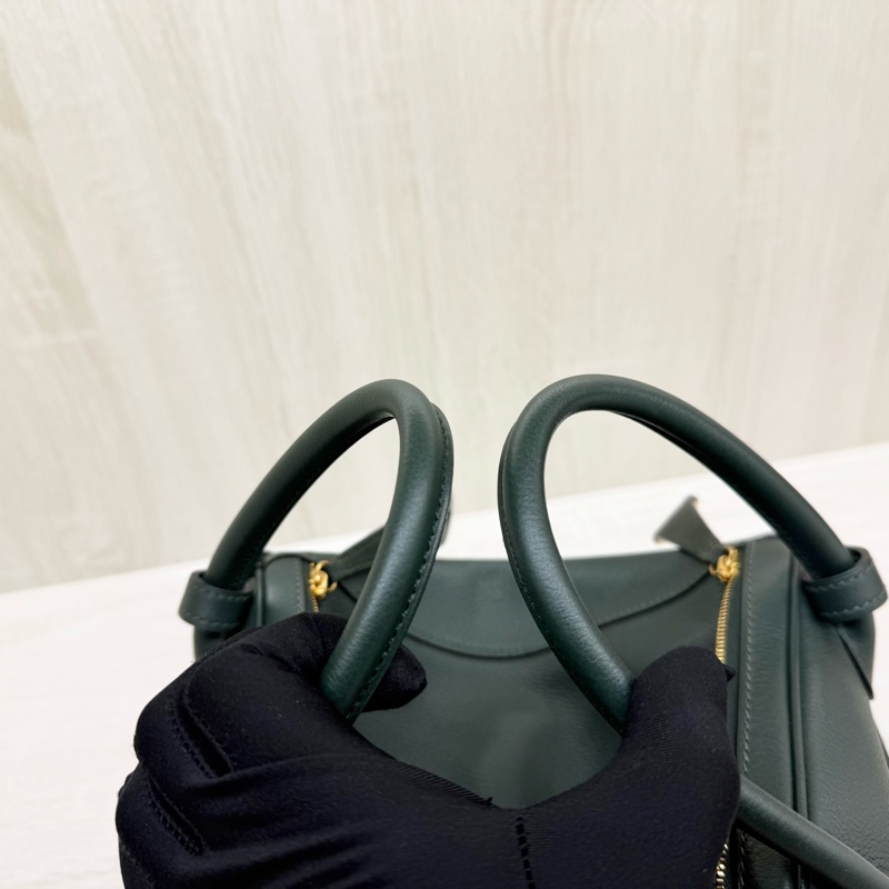 HERMES泰坦綠evercolor皮Lindy26（離櫃商品）-19