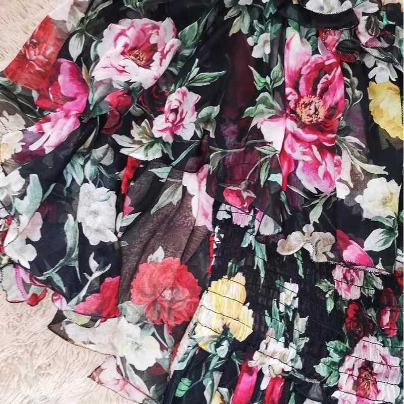 Dg真絲連衣裙38碼-2