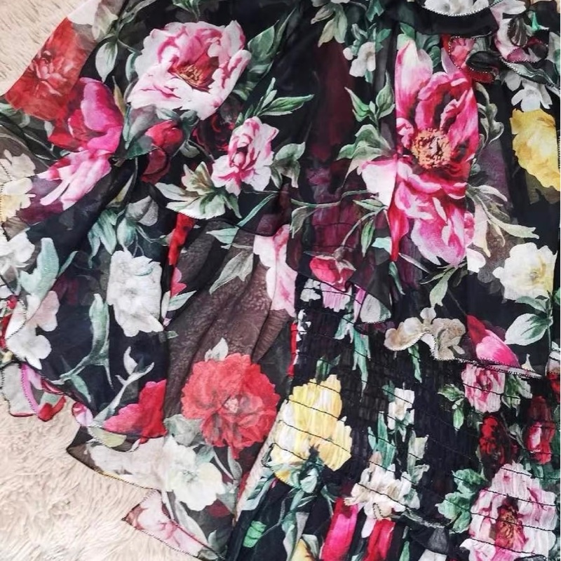 Dg真絲連衣裙38碼-3