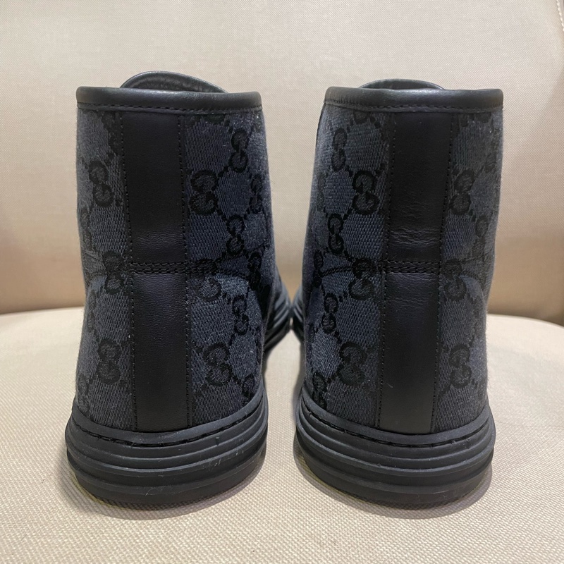 GUCCI老花高筒男鞋-6