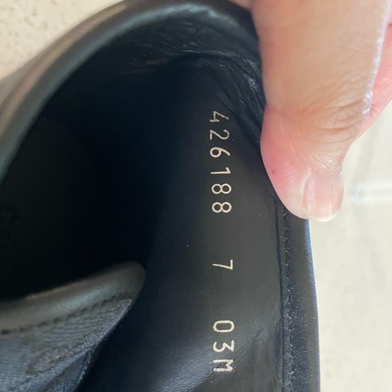 GUCCI老花高筒男鞋-7