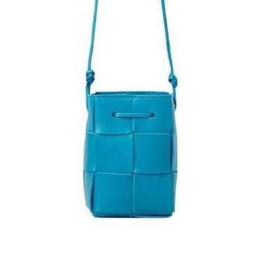 Bottega Veneta 女士 迷你Cassette編織水桶斜挎包均碼碼MINI、9cm*9cm*14cm-4