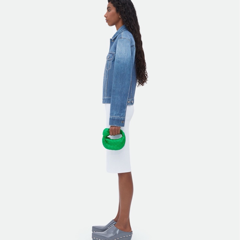 Bottega Veneta 女士 微型Jodie手提包均碼碼MICRO、17cm*6.5cm*16cm-5