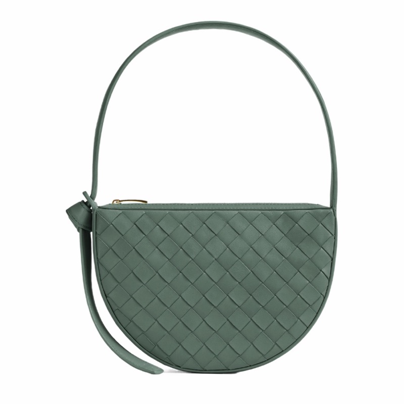 Bottega Veneta 女士 迷你Sunrise結飾單肩包均碼碼MINI、23cm*4cm*15cm-0